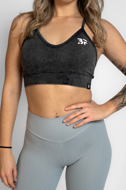 Crop Top Stone Grey