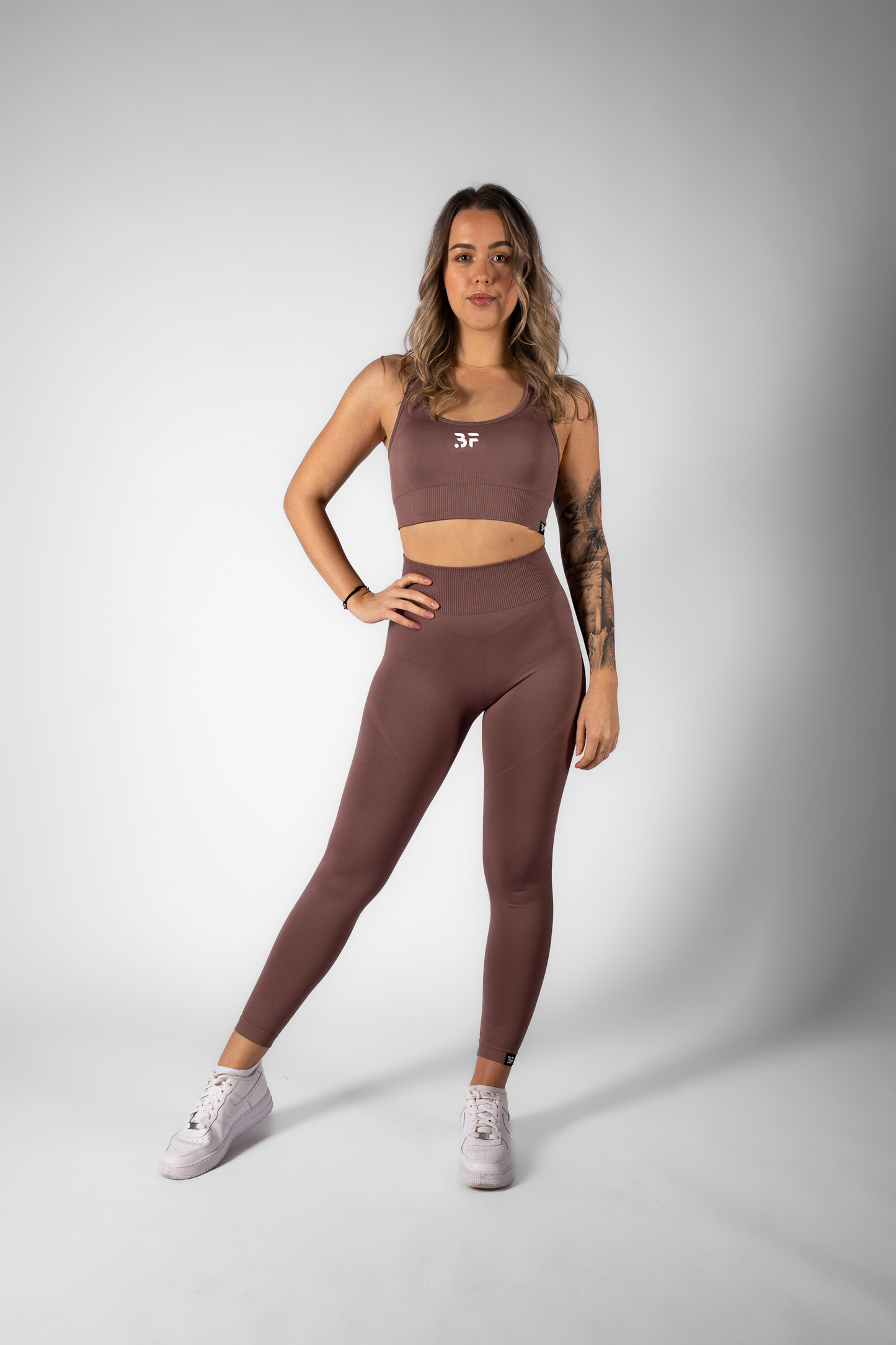 Powder Brown Leggings