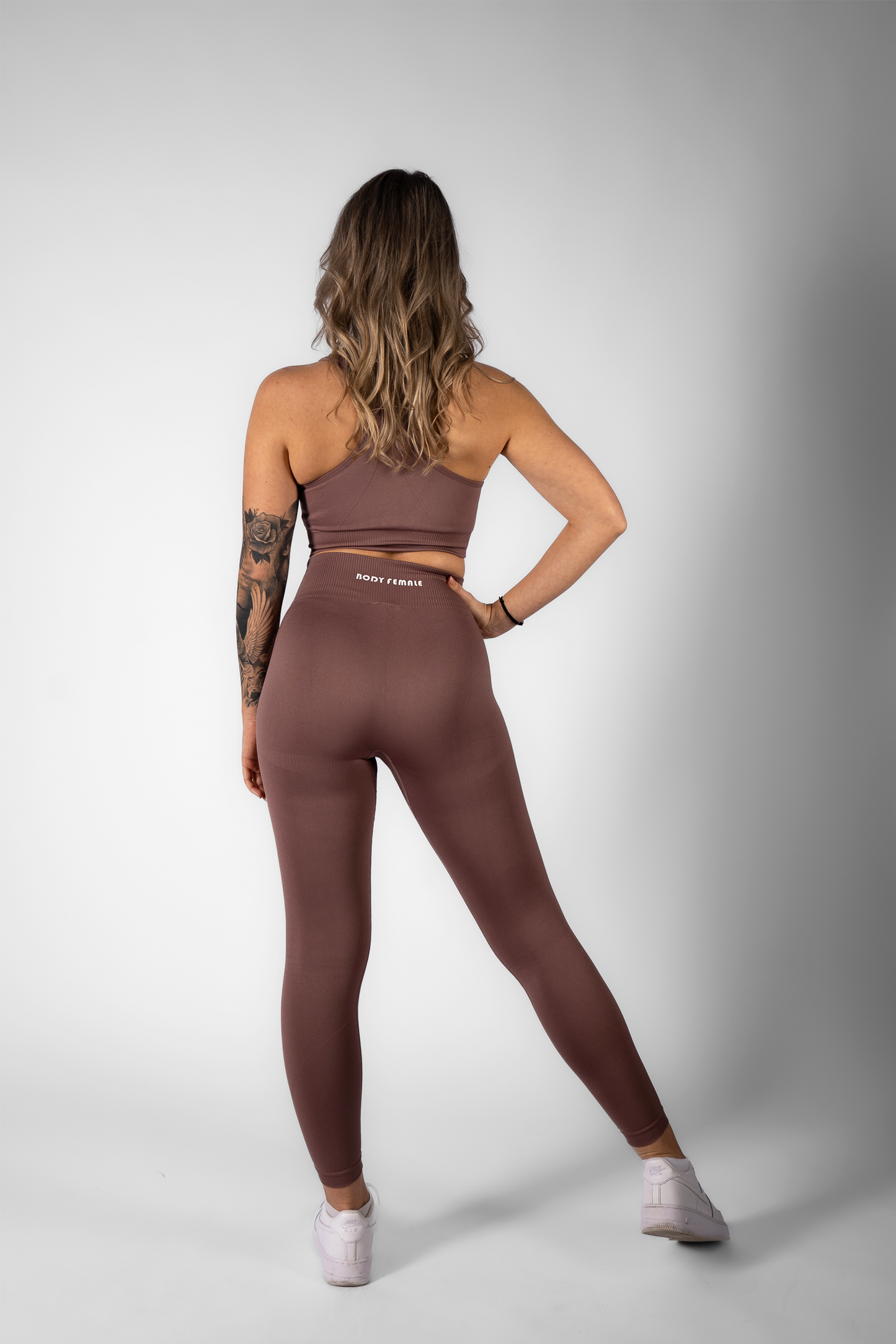 Powder Brown Leggings