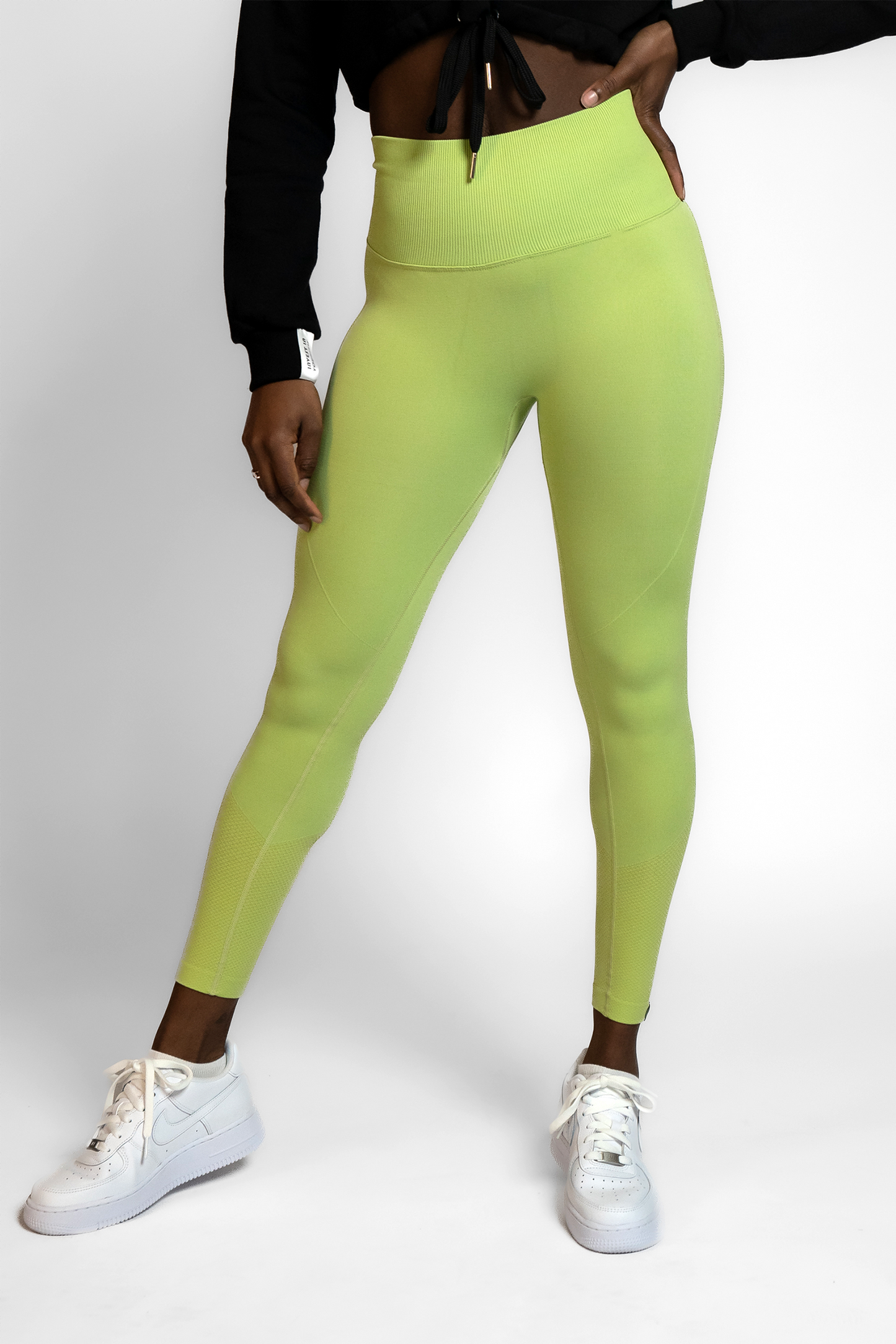 Green Light scrunch Leggings