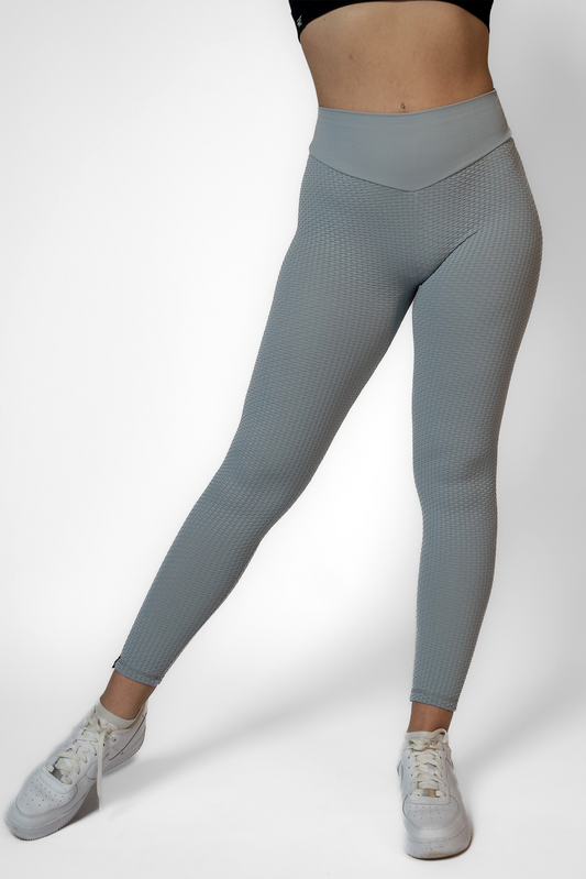 Light Grey scrunch Leggings