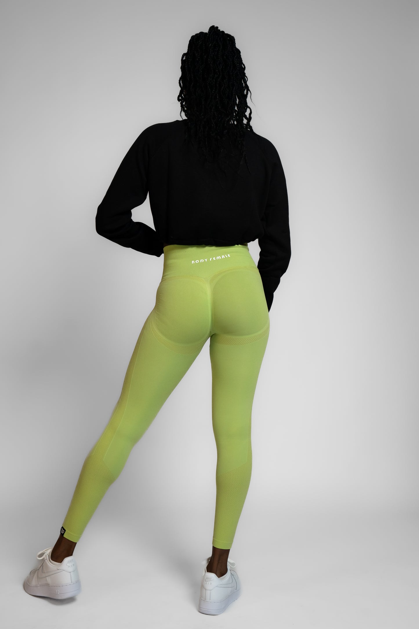 Green Light scrunch Leggings